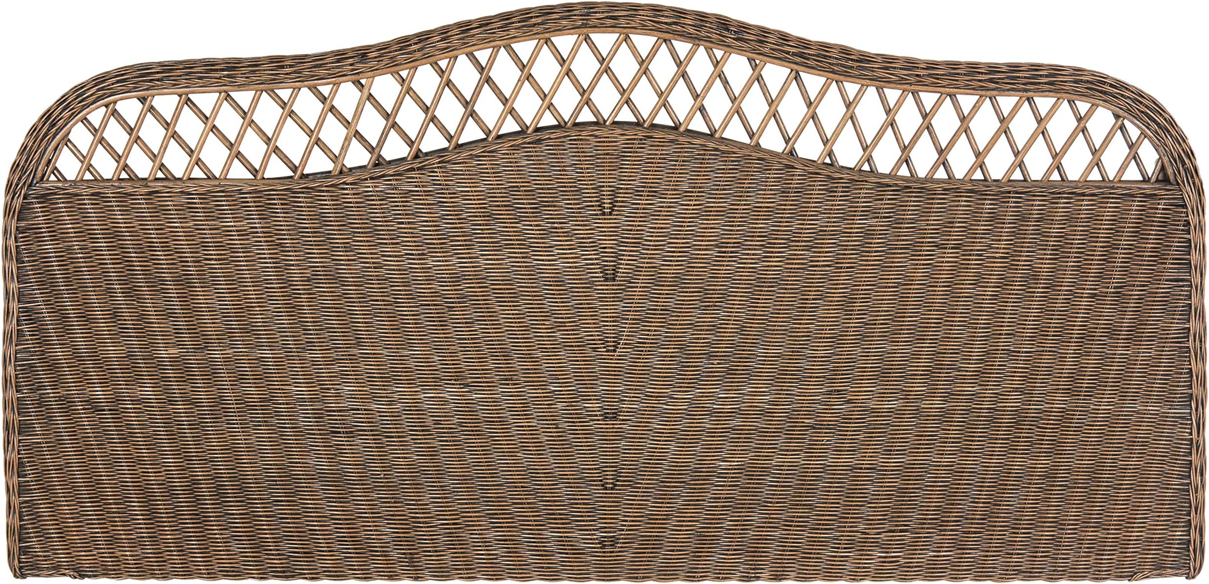 Safavieh Home Collection Sephina Brown Rattan Headboard (Queen)
