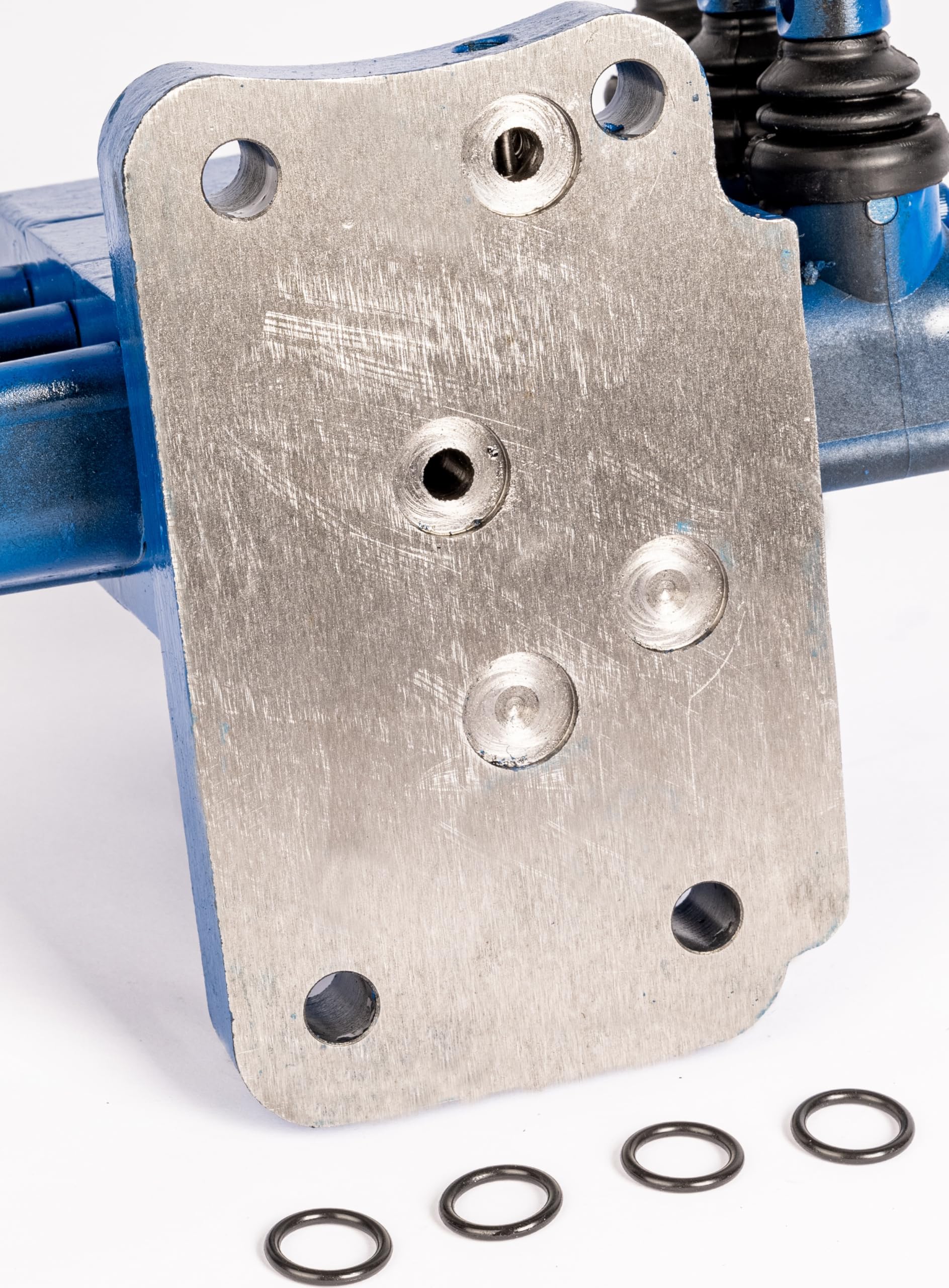 Kit Distributore Ausiliario 3 Leva Compatibile per Trattore Ford 5000, 5600, 6000, 6600, 7000, 7600 …