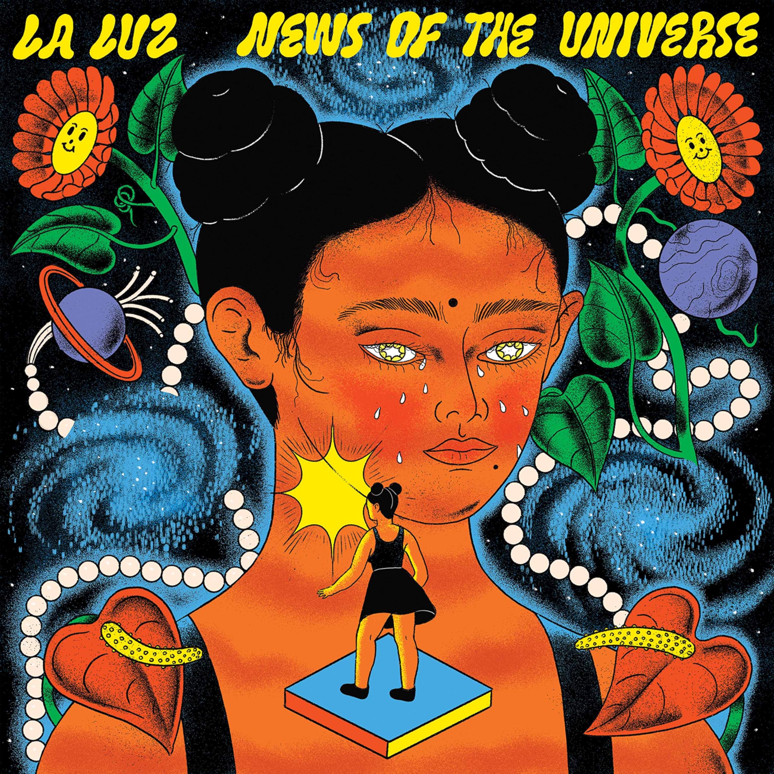LA LUZ - News Of The Universe (Loser Edition) - limited neon orange vinyl LP