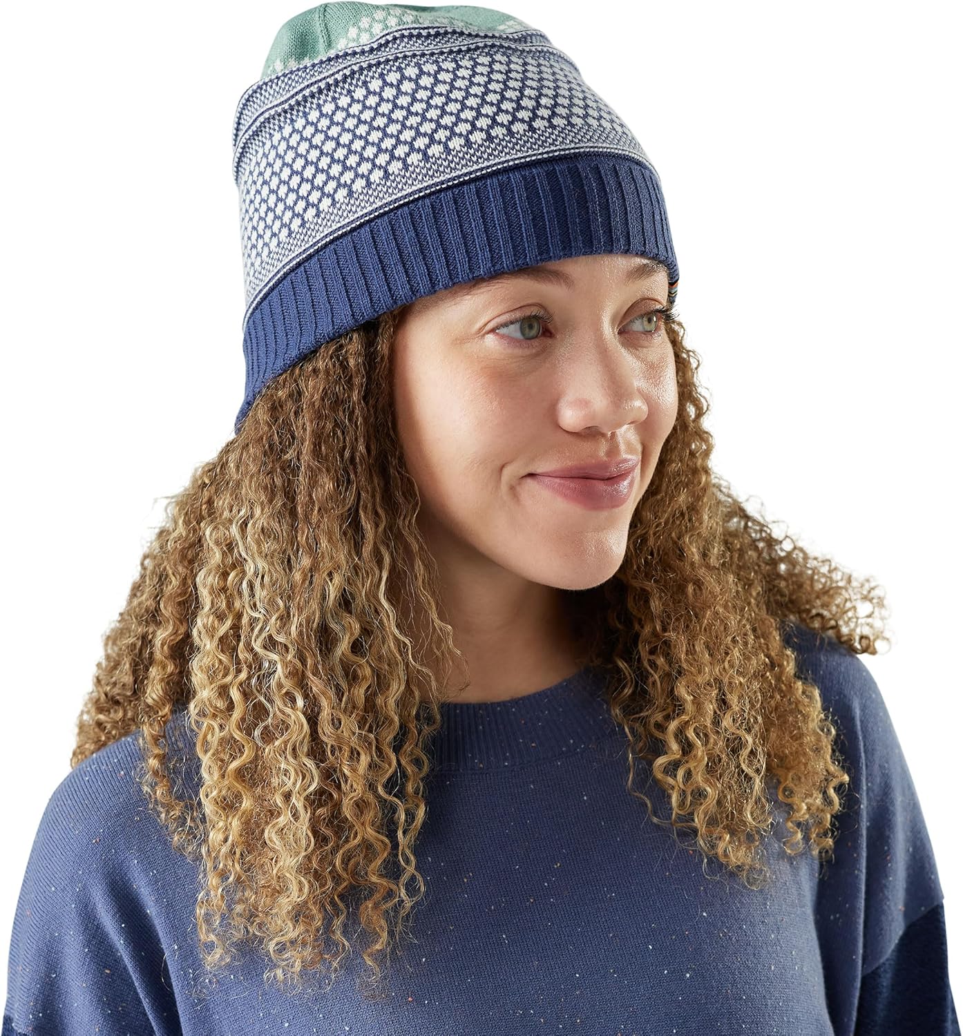 SmartWool Unisex Adult Popcorn Cable Reversible Beanie