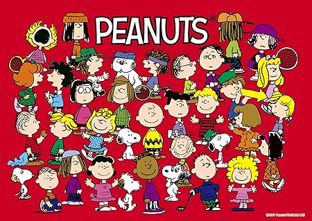 Amazon 108ピース ジグソーパズル Peanuts スヌーピー フレンズフォーエバー 18 2x25 7cm おもちゃ おもちゃ