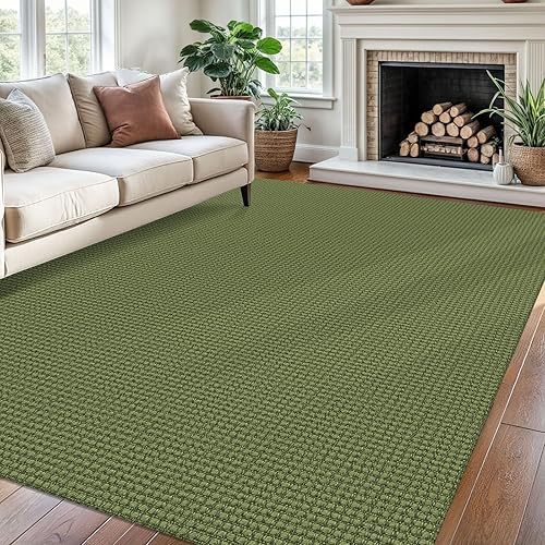 Miniatura 128 de Alfombra Trenzada de Área 3x5 Pies Alfombras Lavables para Entrada Alfombras Antideslizantes Boho Tapete para Puerta Interior Entrada Tapetes