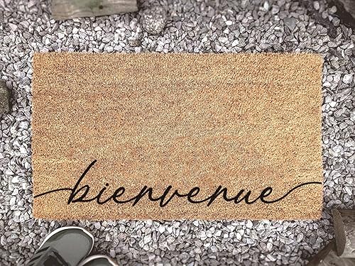 Felpudo francés de bienvenida  Hecho  Felpudo francés  Felpudo  Felpudo  Decoración para el hogar  Decoración de regalo de inauguración de la casa,