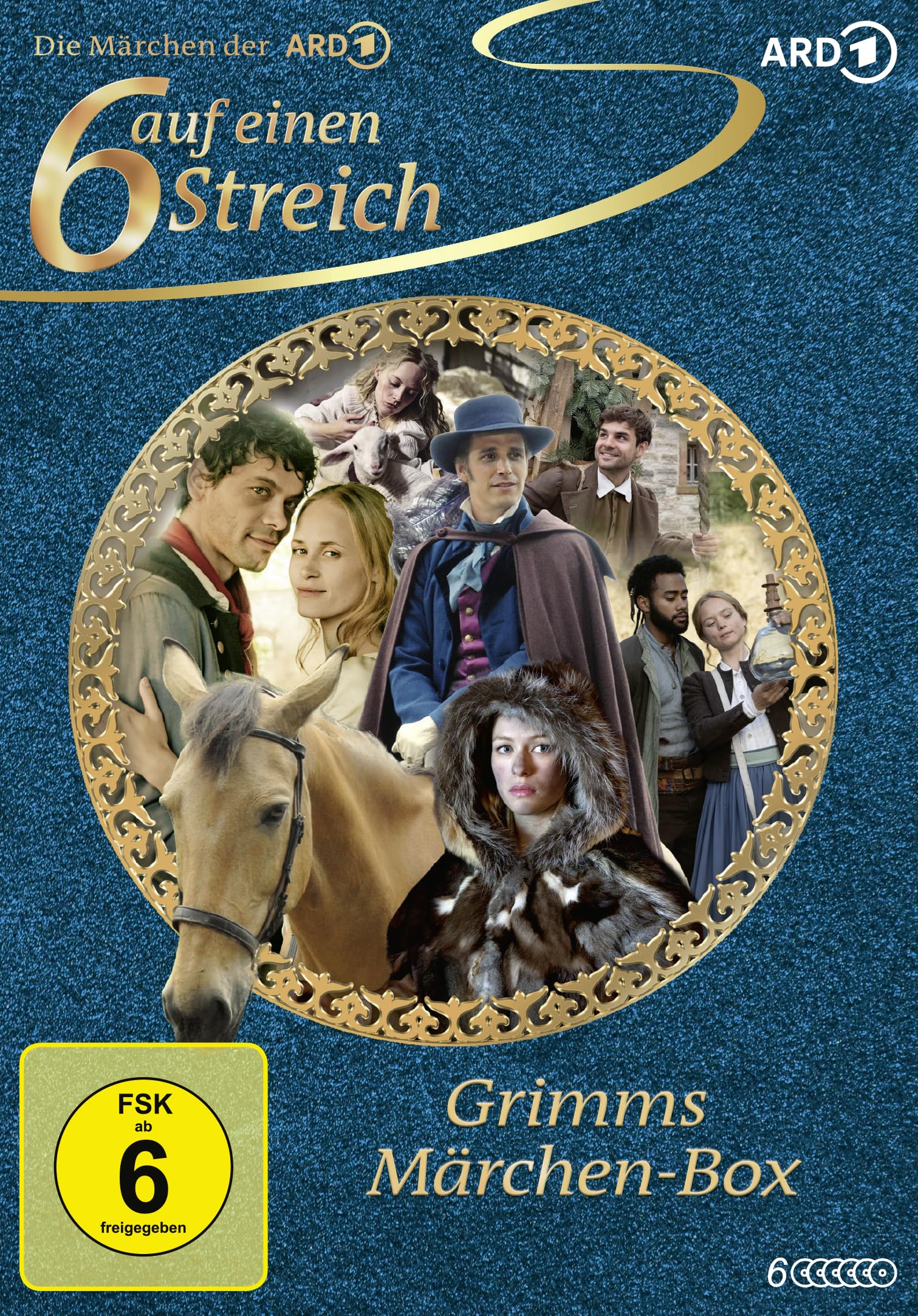 Estuche de Cuentos de Grimm en una maravillosa recopilación de relatos clásicos infantiles
