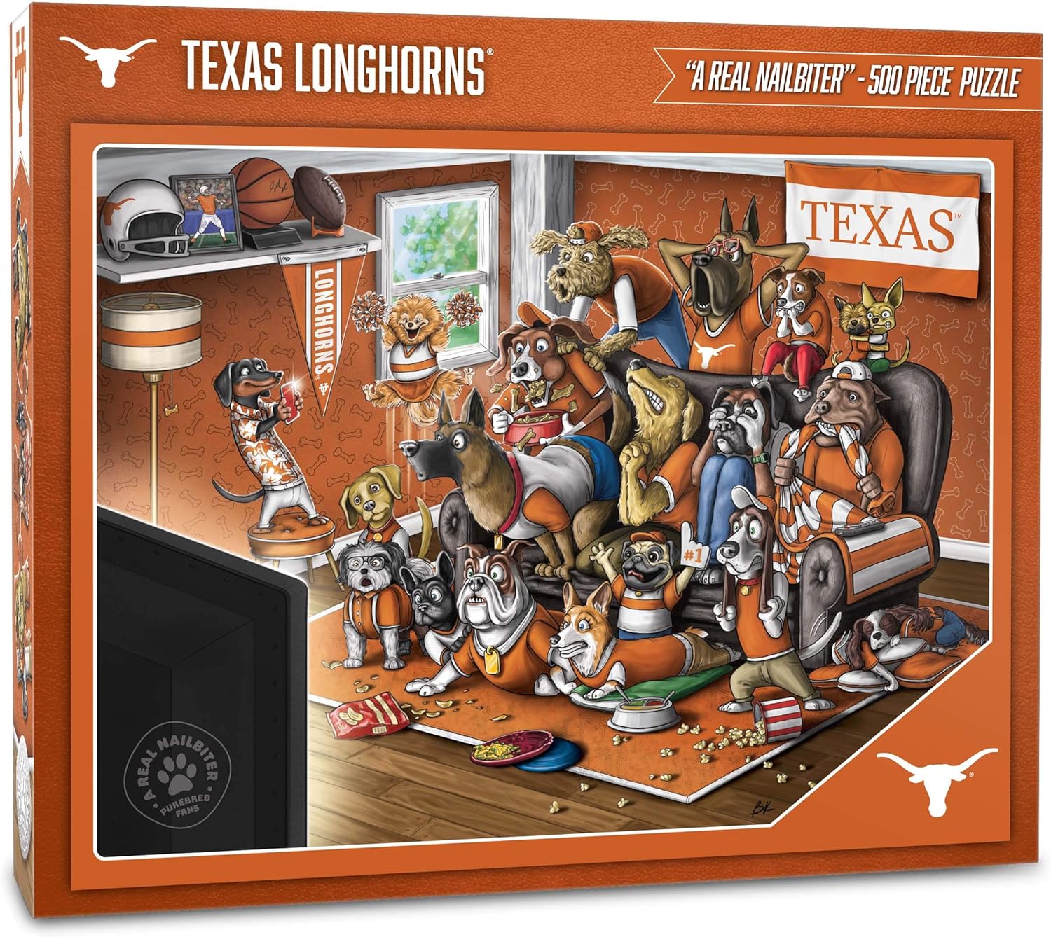 YouTheFan NCAA Purebred Fans A Real Nailbiter Puzzle