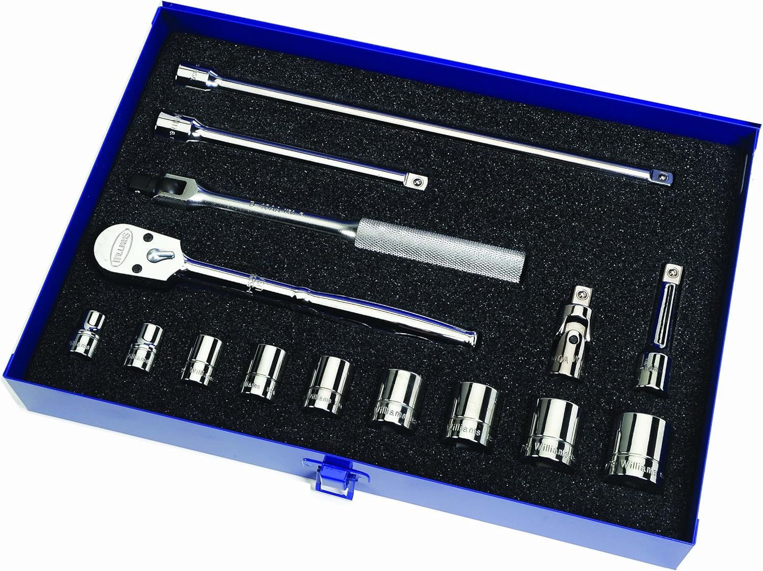 60% оƒƒ Dіѕсоunt Williams WSM-15HFTB 15-Piece 1/4-Inch Drive Socket and Drive Tool Set with Toolbox