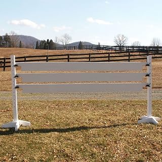 Single Solid Colored Plank Gates Wood Horse Jumps 10ft