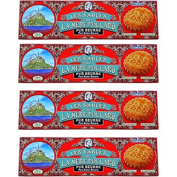 Les Sables De La Mere Poulard Pur Beurre 4 x 125g
