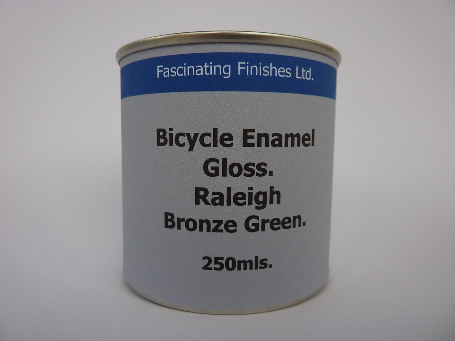 1 x 250ml Raleigh Bronze Green Heat Resistant Bicycle Bike Gloss Enamel