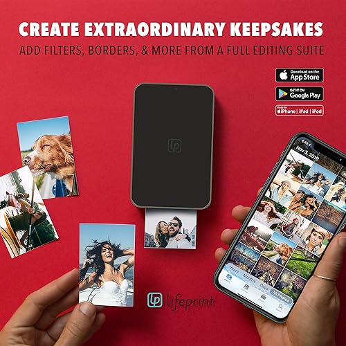 Miniatura 3 de Lifeprint Ultra Slim Impresora  Bluetooth portátil