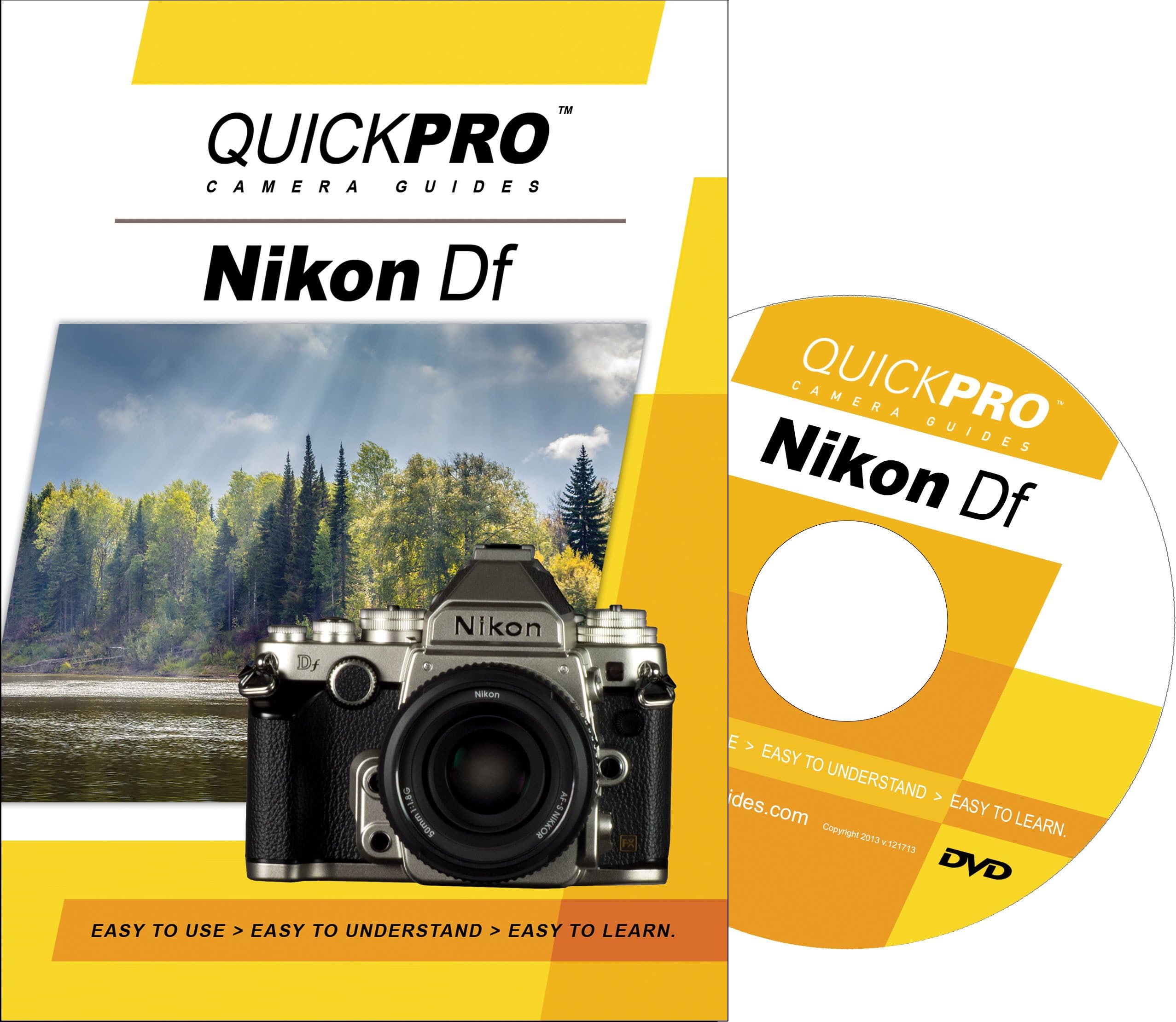 Nikon Df Instructional DVD by QuickPro Camera Guides