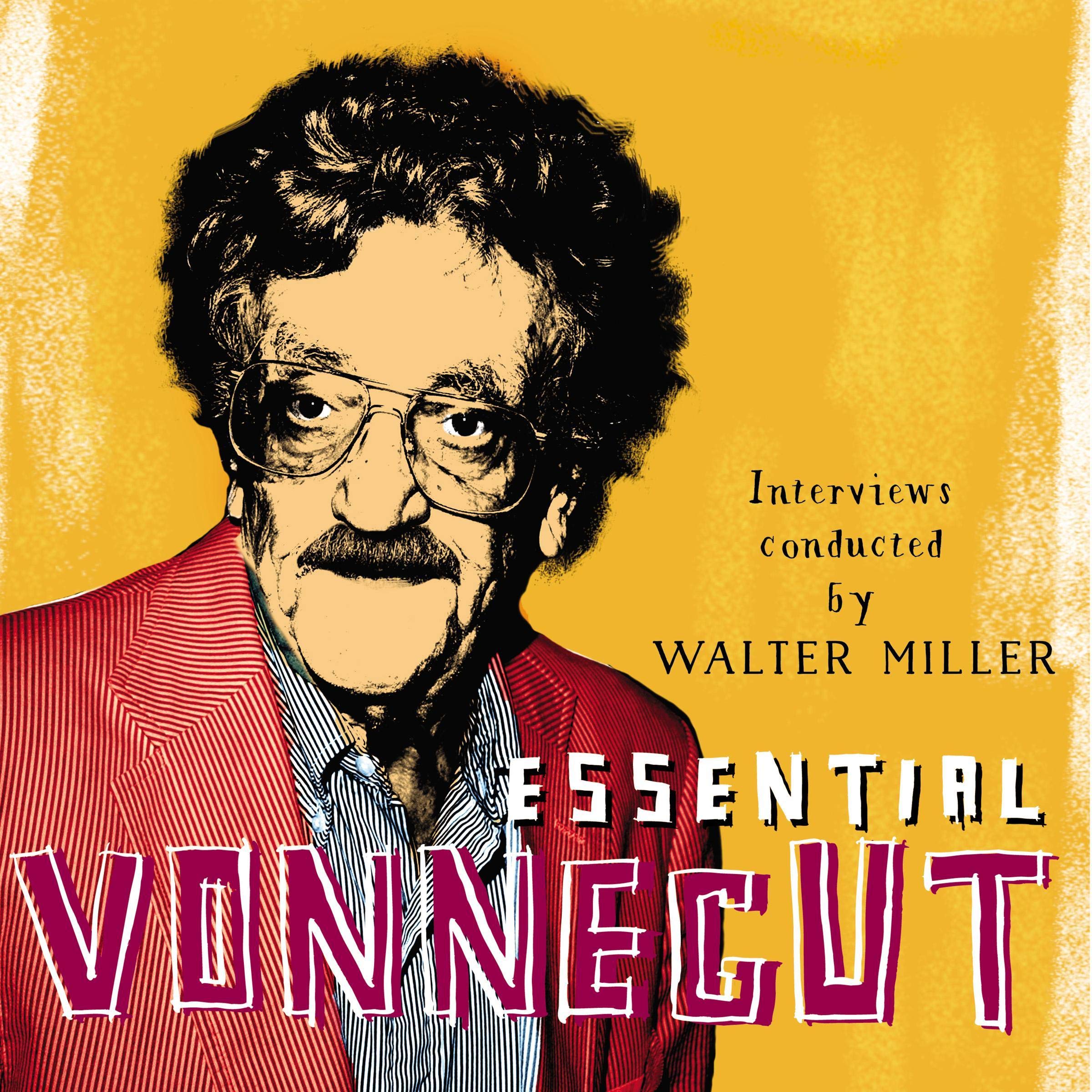 Cover art for Essential Vonnegut Interviews