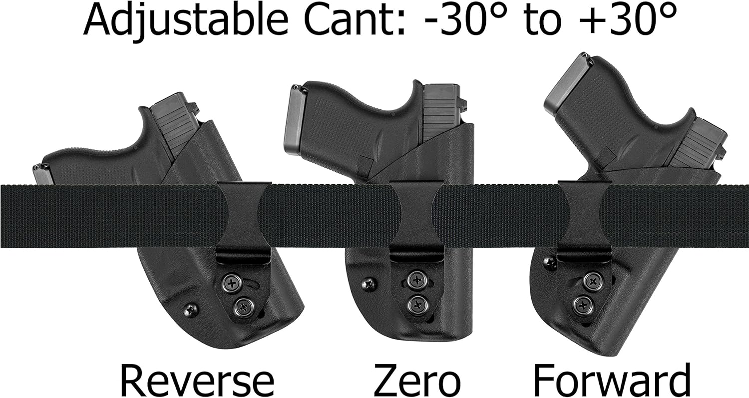Vedder Holsters LightTuck IWB Kydex Gun Holster Compatible with Glock Models