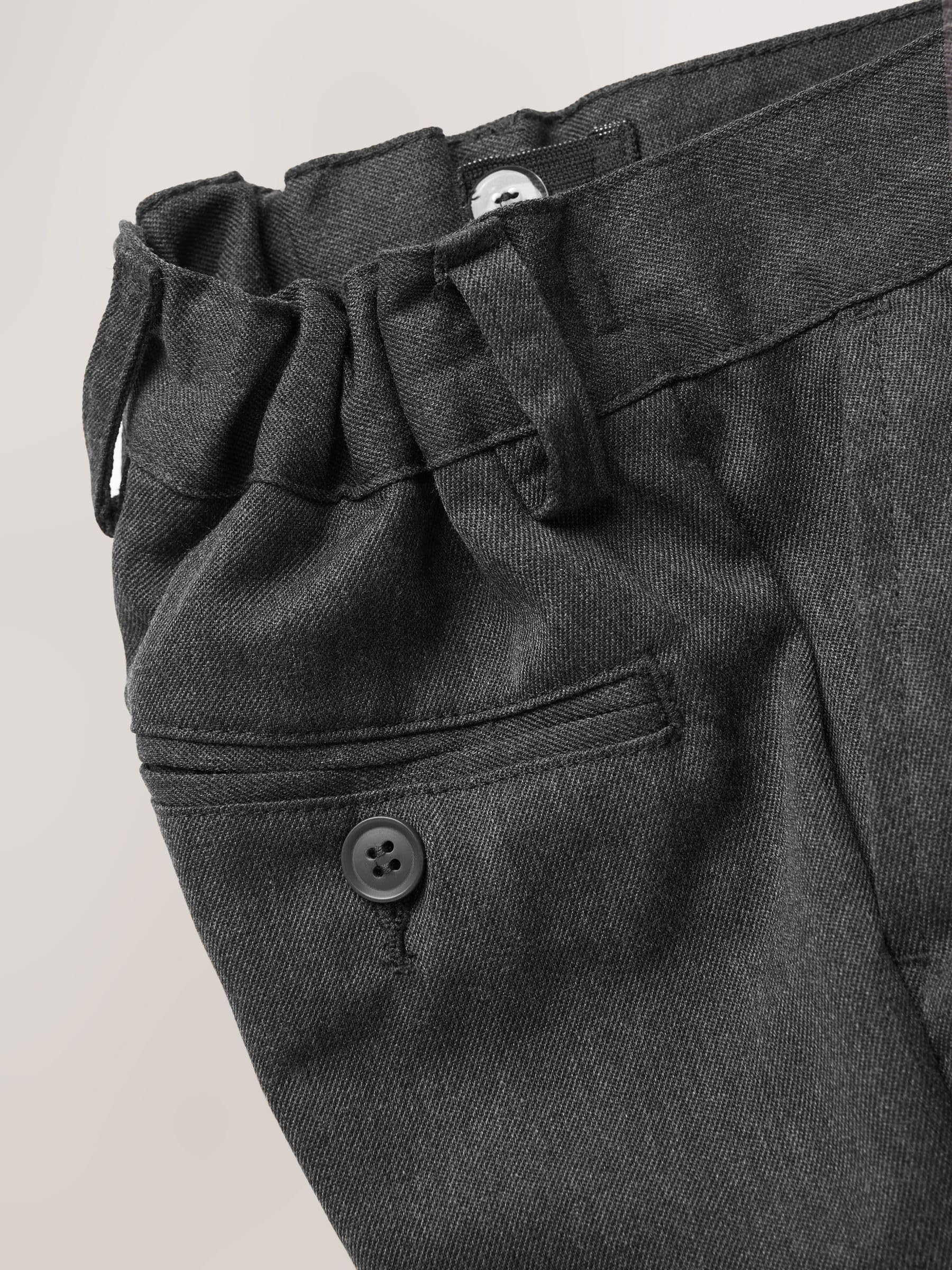 NEXT Niños Pack de 2 Pantalones Cortos Escolares sin Pinzas Delanteras
