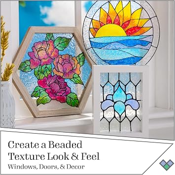 Gallery Glass Crystal Clear Beads, Perfect for DIY Stained Glass Arts and Crafts Projects, 19751