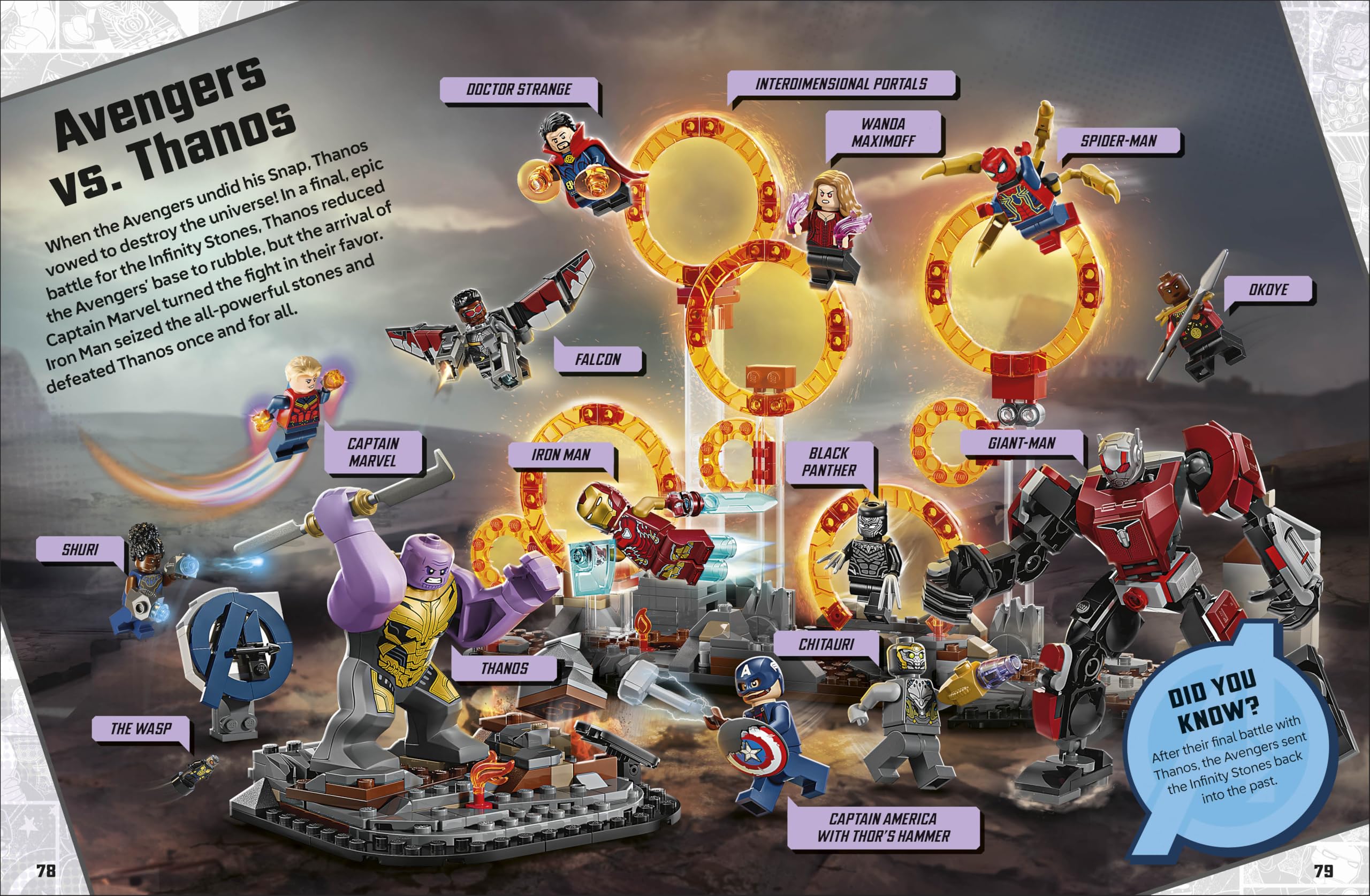 LEGO Marvel Secrets of the Avengers: With Exclusive Minifigure