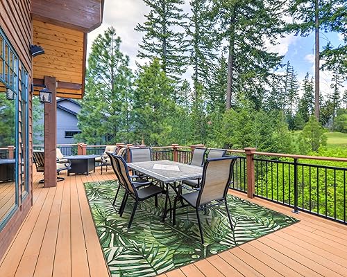 Vista 18 de DECOMALL Tapete pequeño de 2 x 3 pies para puerta, para porche, patio, balcón, terraza, patio, multicolor, 24 x 36 pulgadas Multi 06