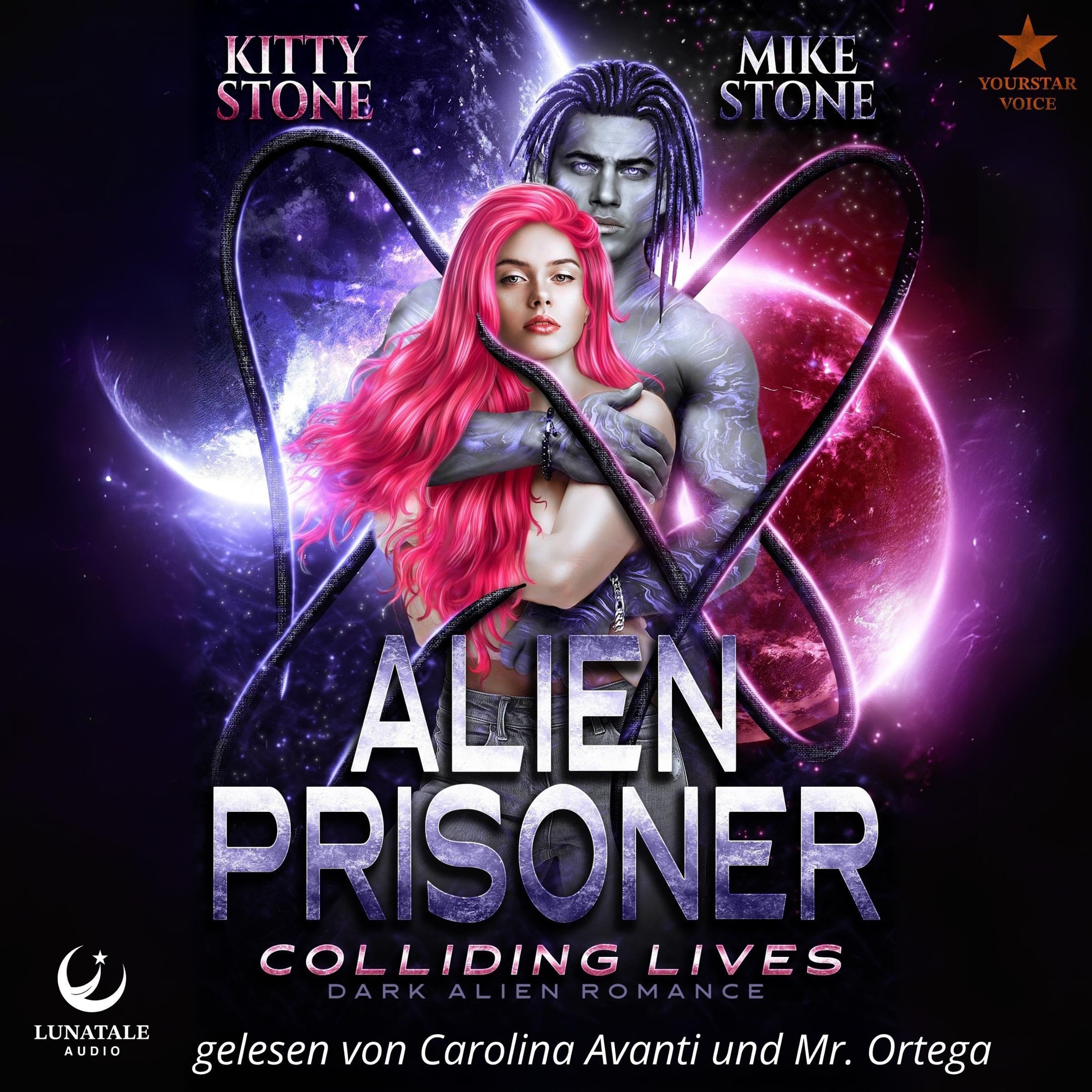 Cover art for Alien Prisoner: Colliding Lives (German Edition)