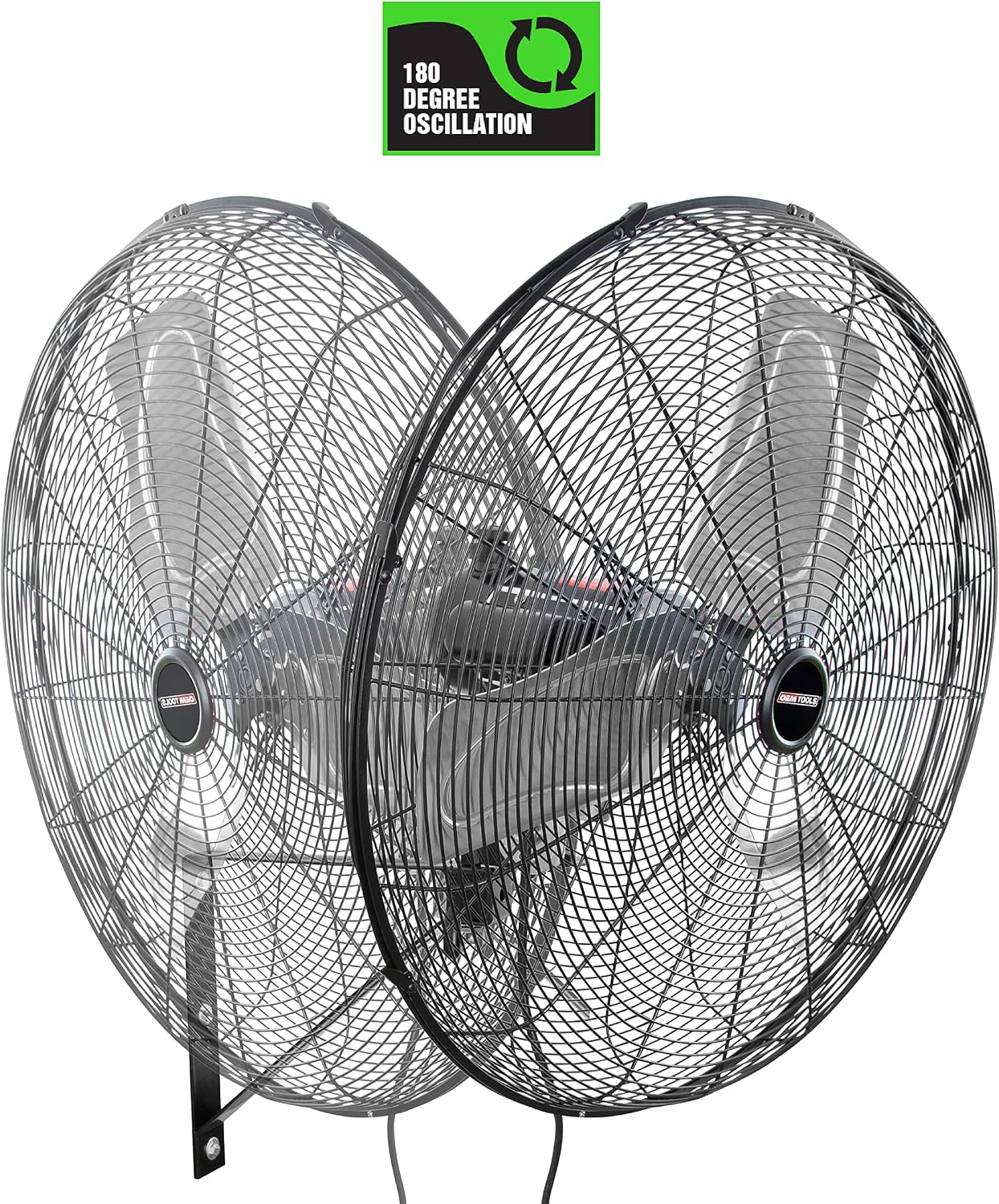 Outdoor Wall Mount Oscillating Fan 