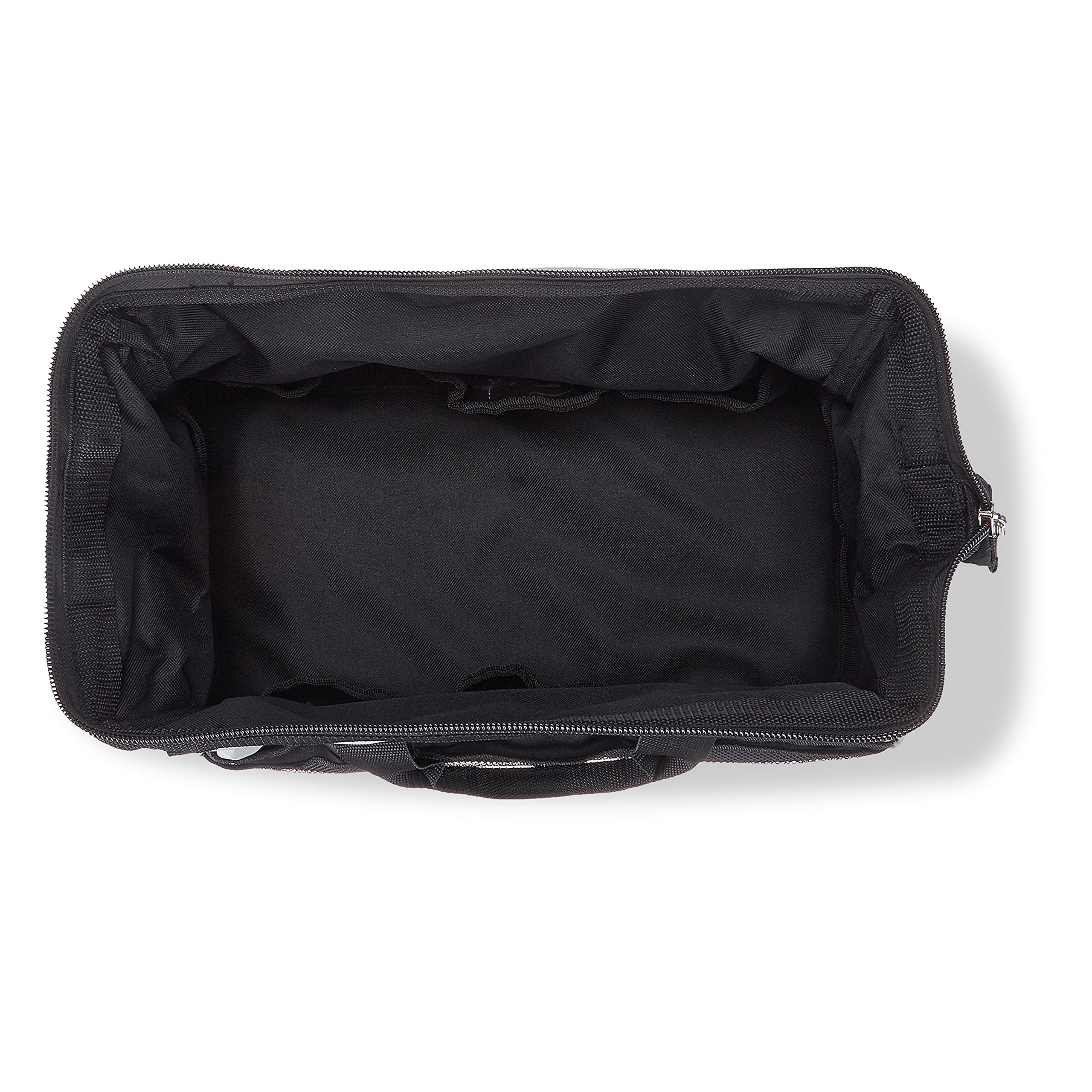 Amazon Basics Sac à outils, 40.6 cm, Gris,noir