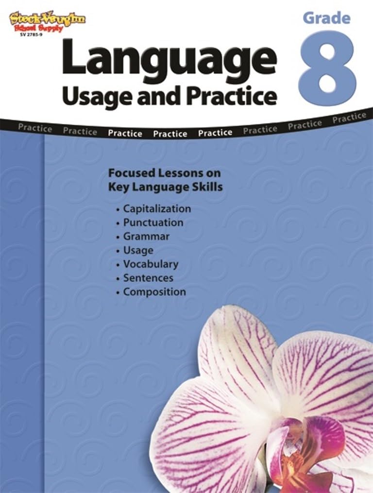 Language Usage and Practice Workbook Grade 8