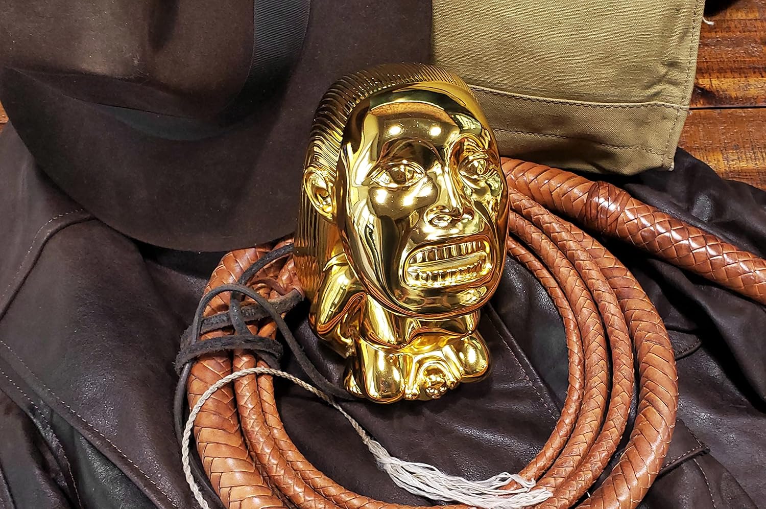 Chachapoyan Golden Fertility Idol - Screen Accurate (Full Scale - Polished Gold)