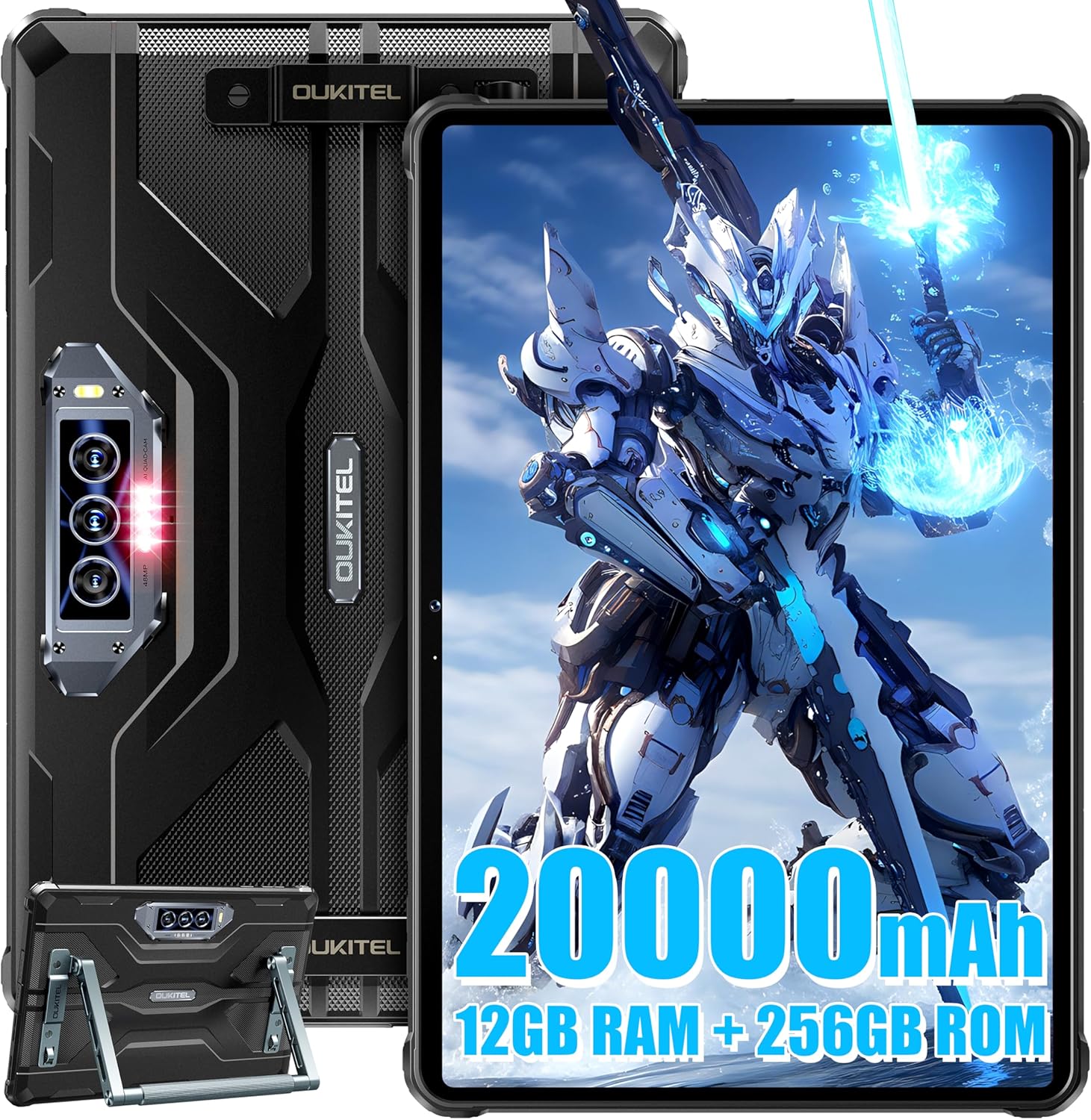 OUKITEL RT8 Outdoor Tablet (20.000 mAh, IP68, 11 Zoll, 12 GB RAM)