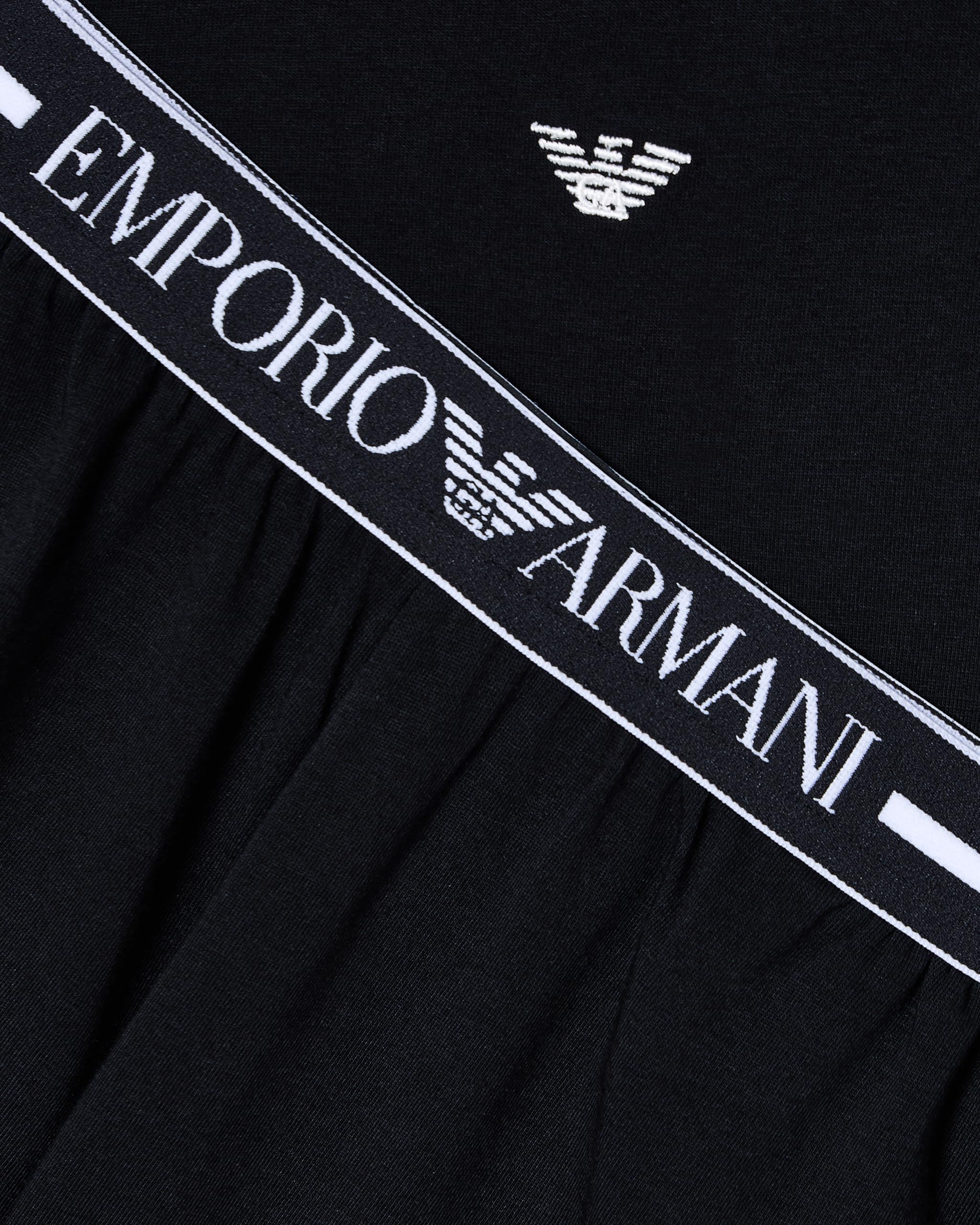 Emporio Armani T-Shirt+Shorts Pyjama Set di Pigiama Donna (Pacco da 1)