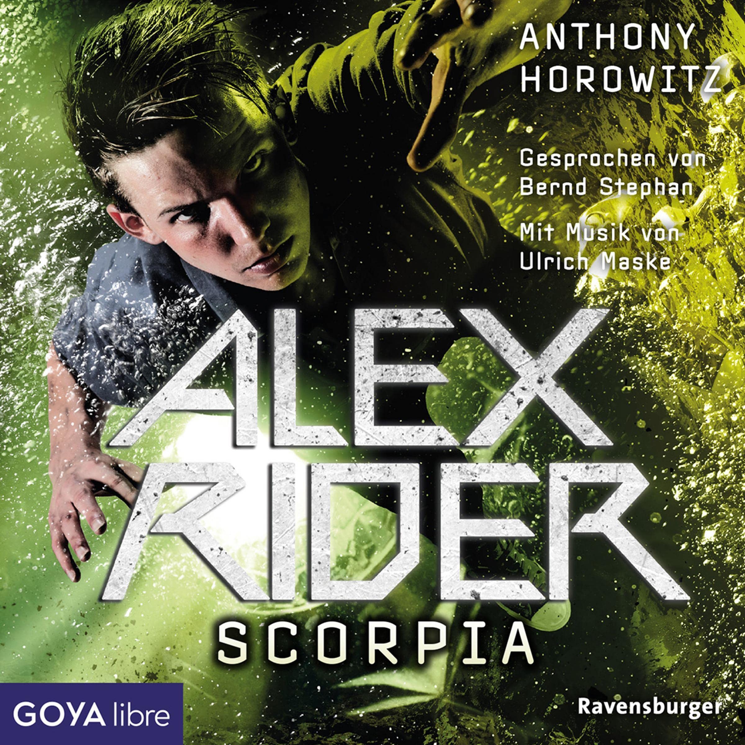 Cover art for Scorpia (German edition)