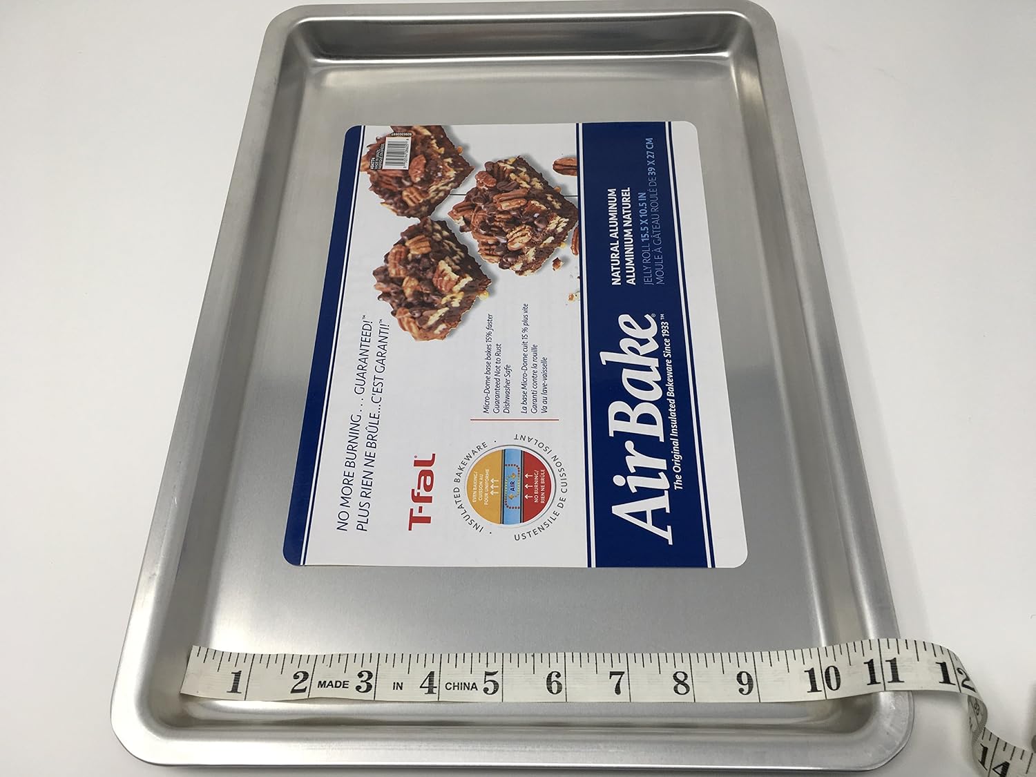 Airbake Jelly Roll Deep Baking Dish, 15.5 X 10.50 X 1.13