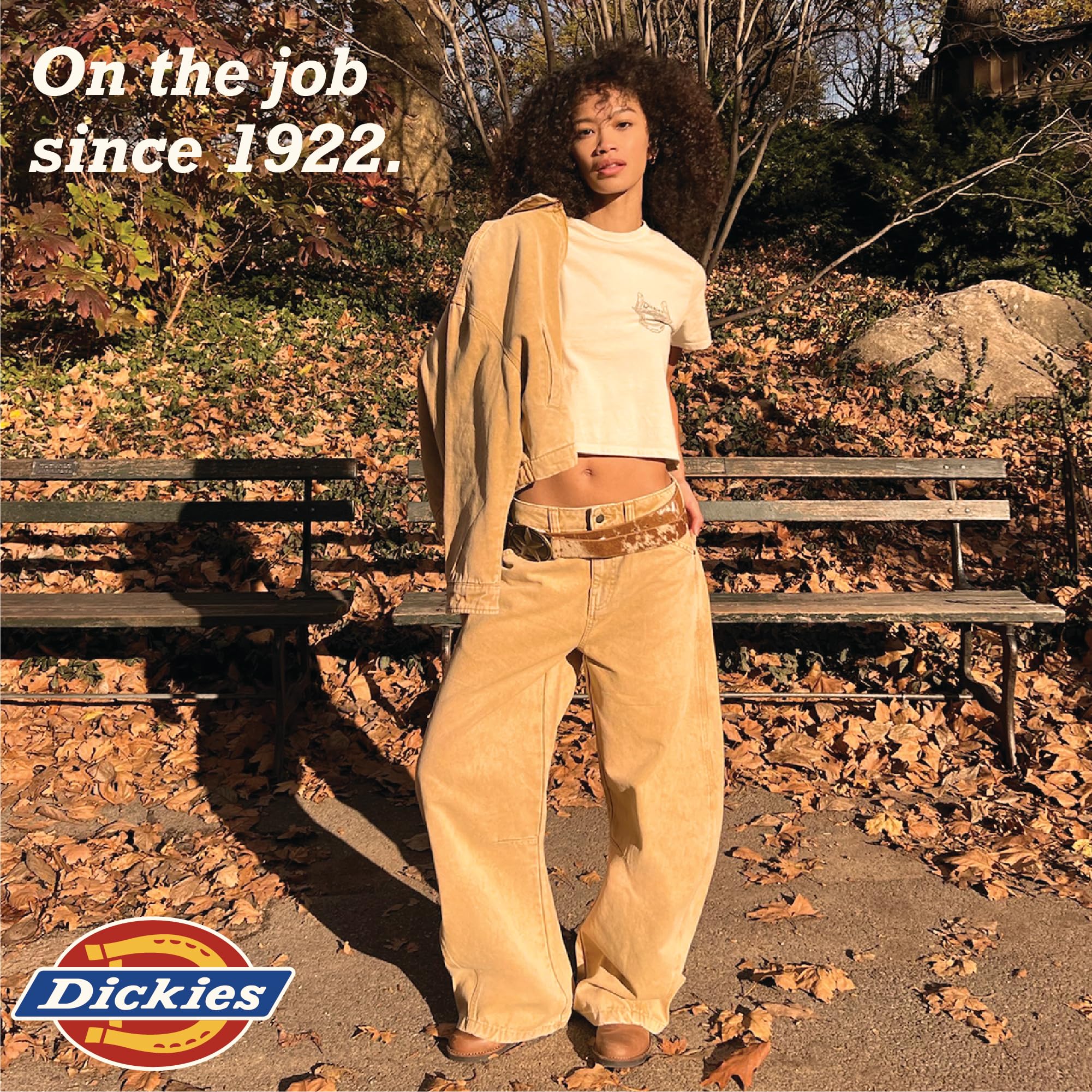 Dickies Original 774 Damen-Arbeitshose, tief geschnitten, schmale Passform, Stretch, Business, lässige und Utility-Hose