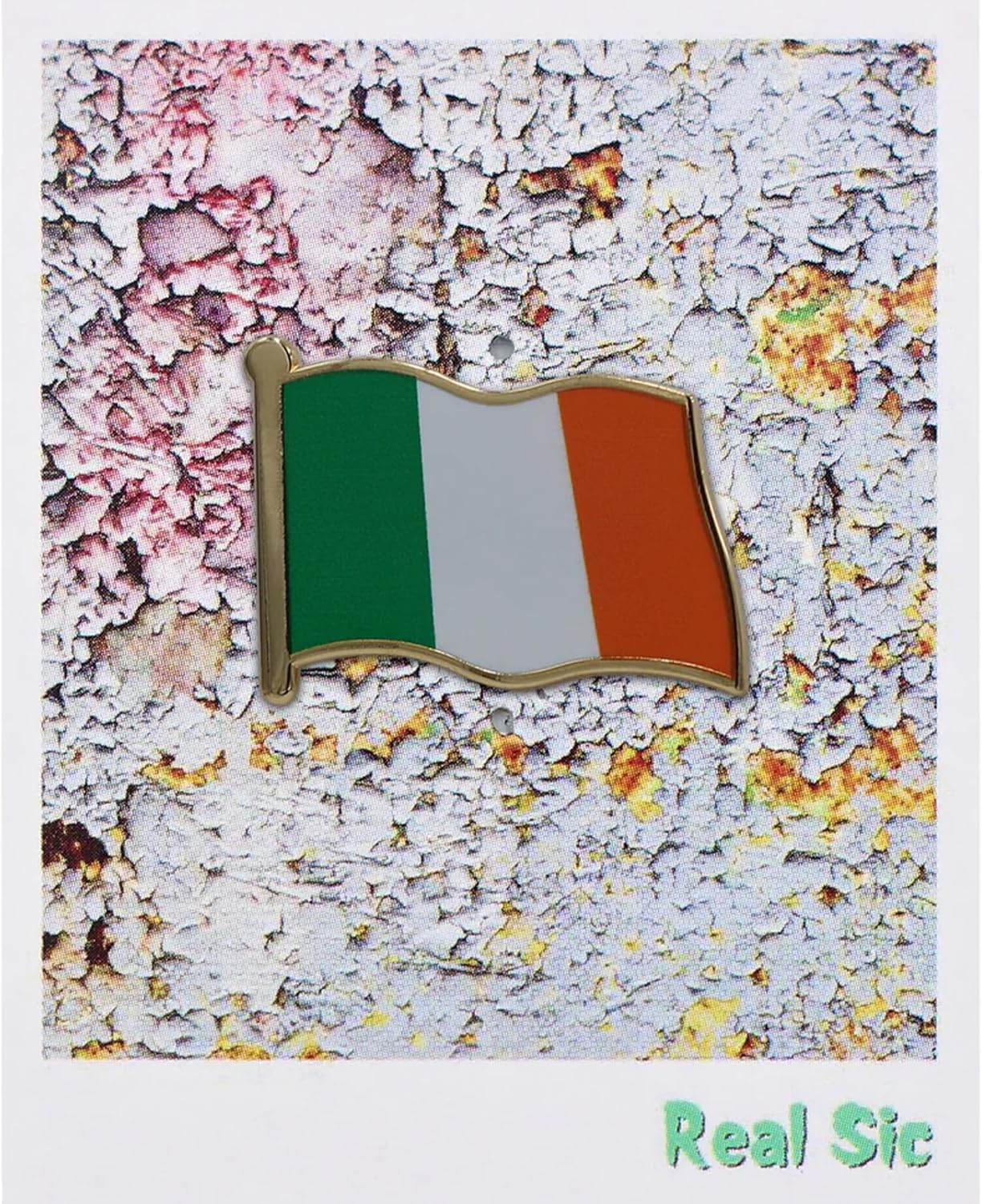 REAL SIC Premium Flag Lapel Pins - Ireland