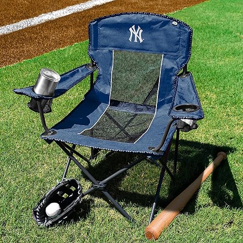 Miniatura 7 de Equip Outfield Sports - Silla plegable para ventilador de New York Yankees