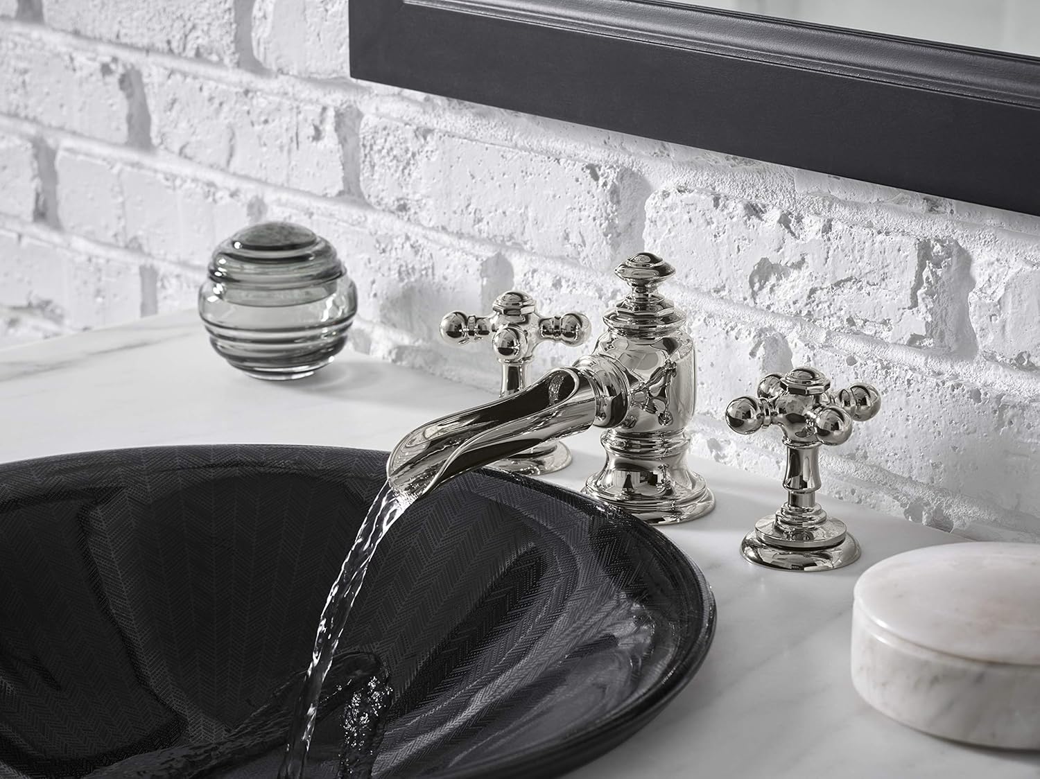Artifacts Bathroom Sink Cross Handles : Tools & Home Improvement