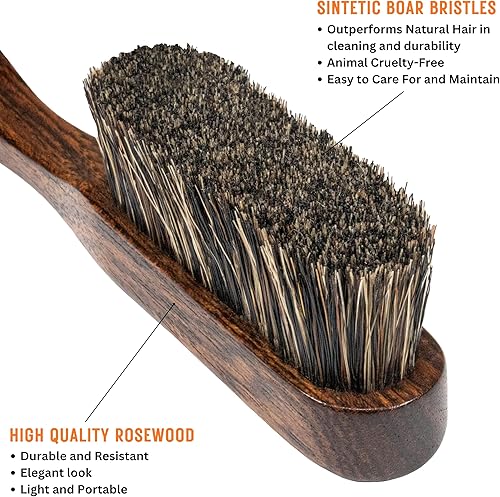 Miniatura 3 de BELLAROCA  Cepillo de escalada premium con correa  Ideal para escalada en roca, boulder y gimnasio  Accesorio perfecto para bolsa de tiza