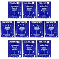 Vista 1 de Red Star Premier Cuvee - Levadura de vino, 0.18 oz, paquete de 10