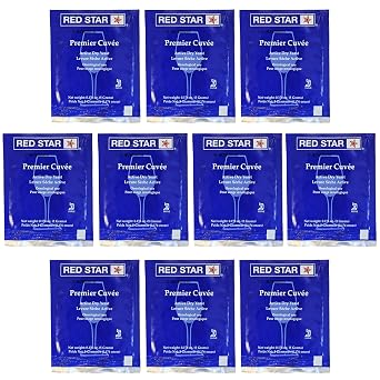 Red Star Premier 10 Packets Cuvee Yeast