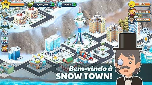 Snow Town - Mundo da Aldeia de Gelo