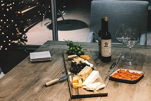 Miniatura 2 de brightmaison Maggio - Tabla de cortar de madera para embutidos y mesa de madera para decoración de cocina, madera de acacia