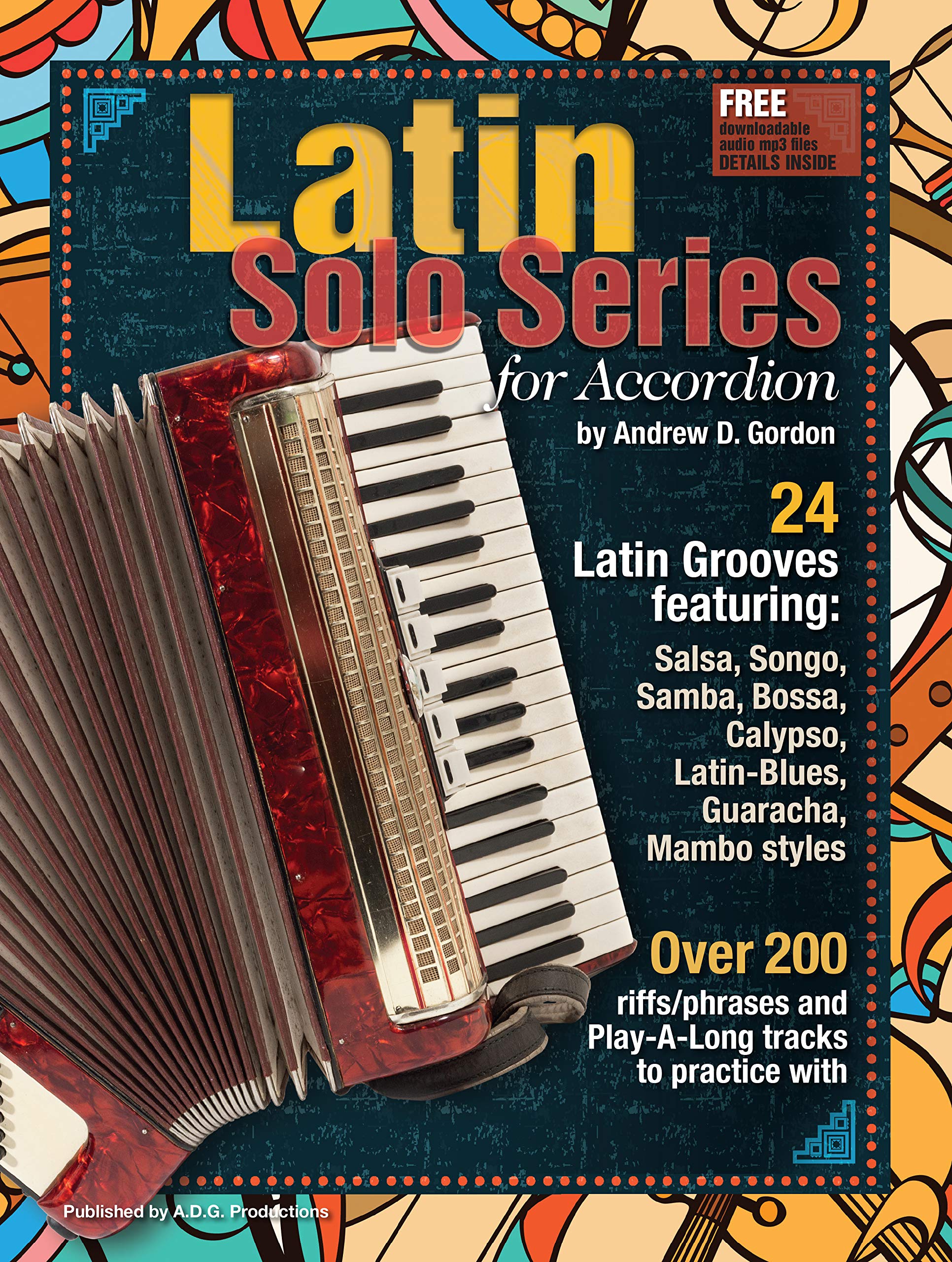 Latin Solo Series for Accordion Book/audio files