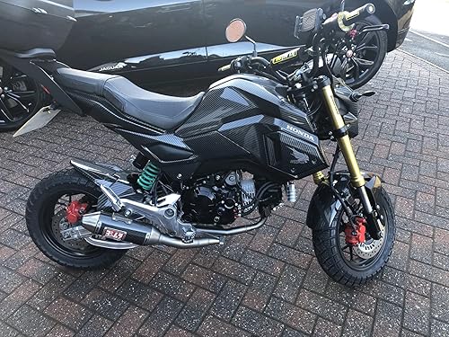 Miniatura 5 de Minho Cubierta de decoración lateral de fibra de carbono para motocicleta Honda Grom Msx125 SF 2016-2020 Carenados Kit piezas