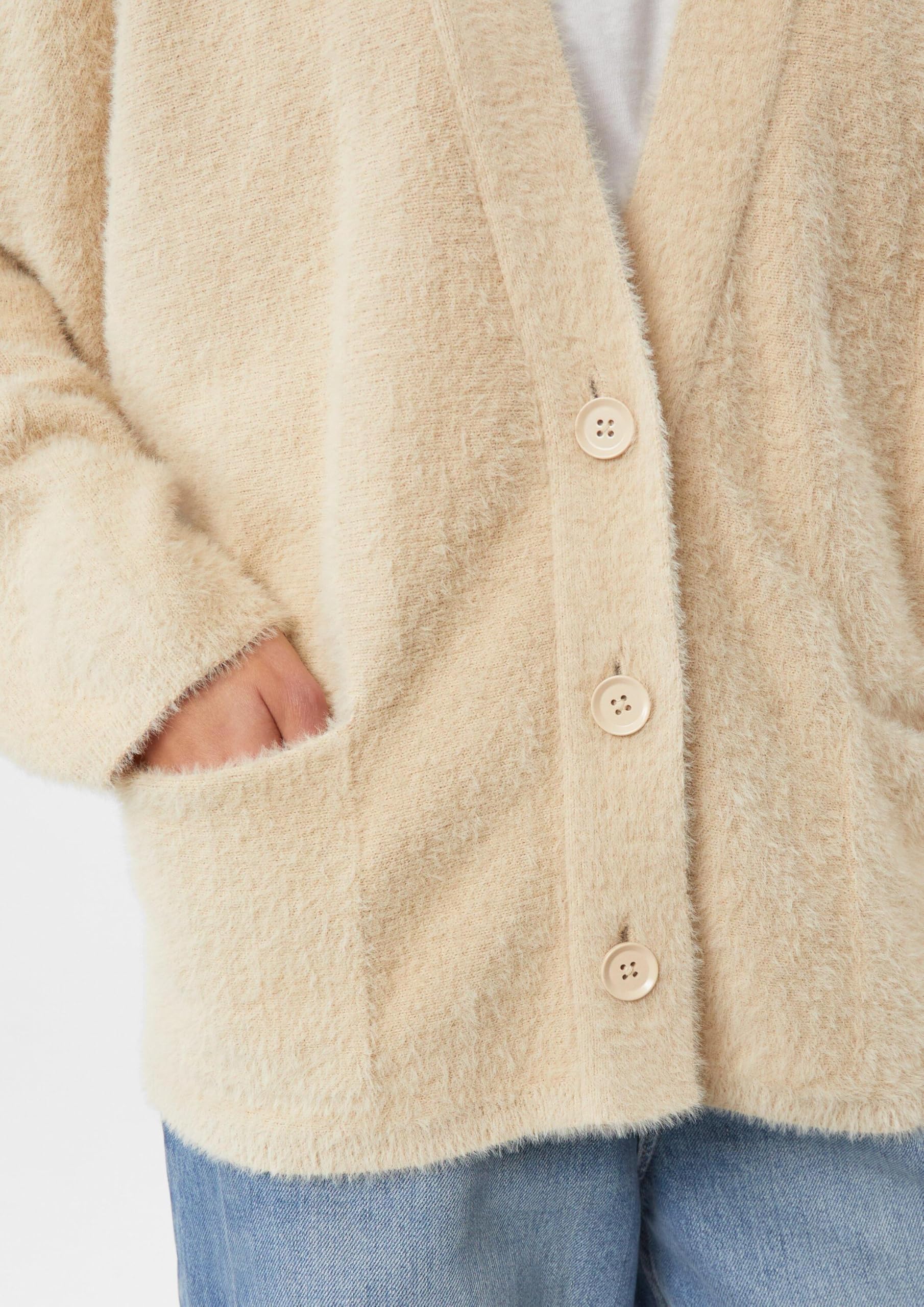 COMMA Kuscheliger Cardigan im Relaxed Fit
