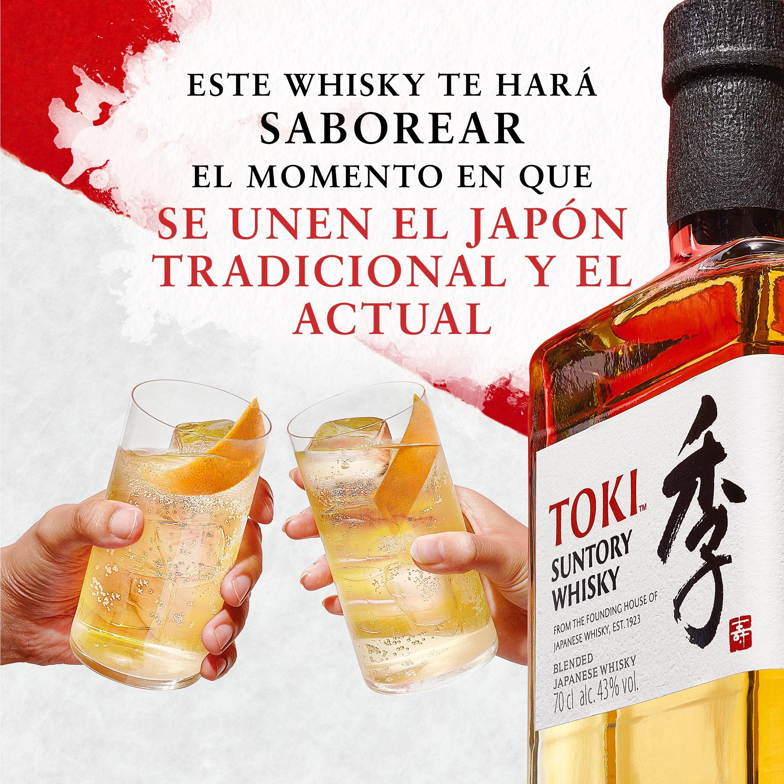 Toki Suntory Whisky Japonés 70cl