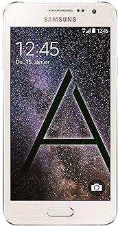 Samsung Galaxy A5 SM-A500F 16GB 4G White - smartphones (Android, GSM, HSPA+, Micro-USB, Bar, No subscription)