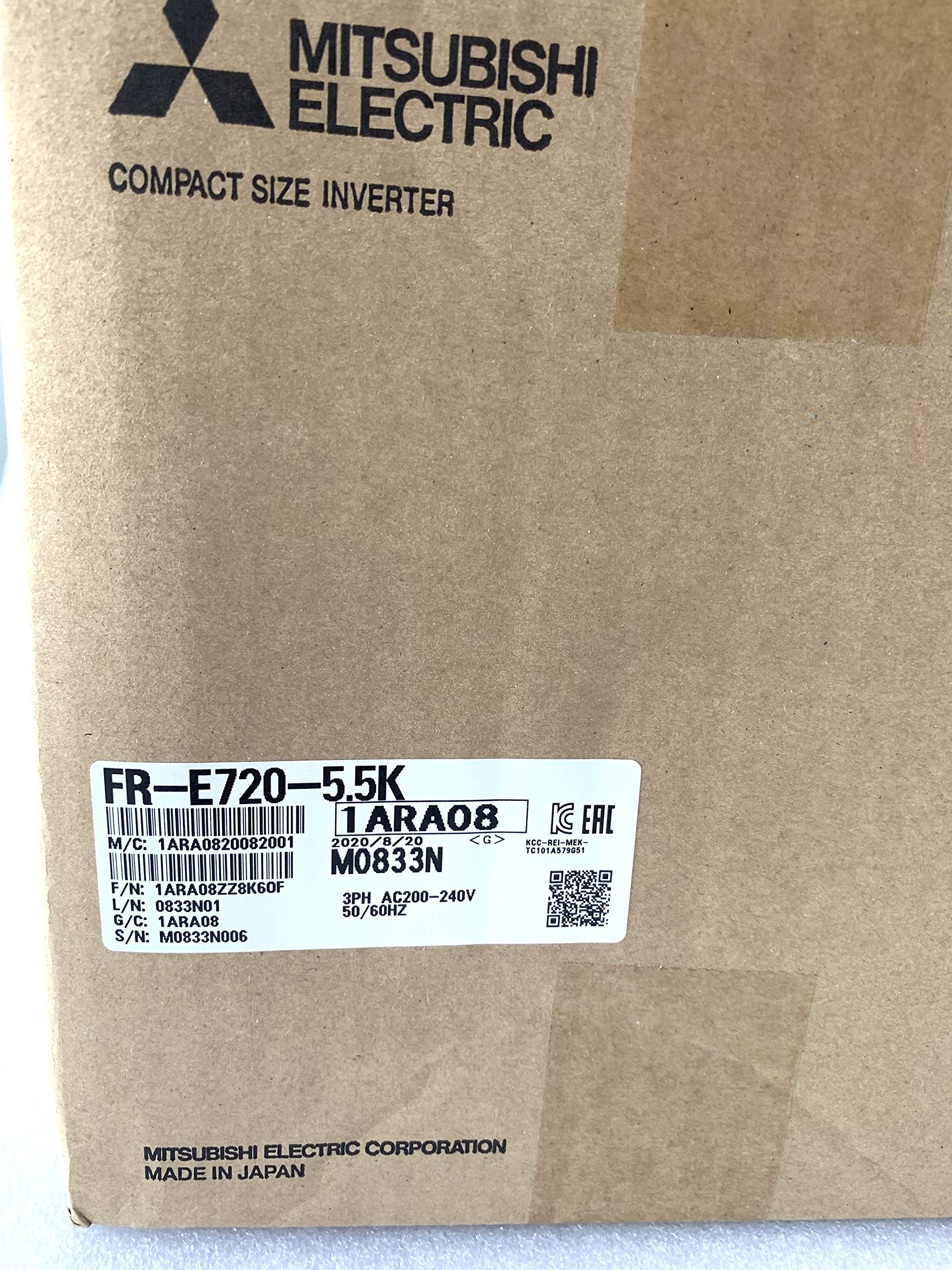 Amazon | 三菱電機 汎用インバータ FREQROL-E700 FR-E720-5.5K | 電設 