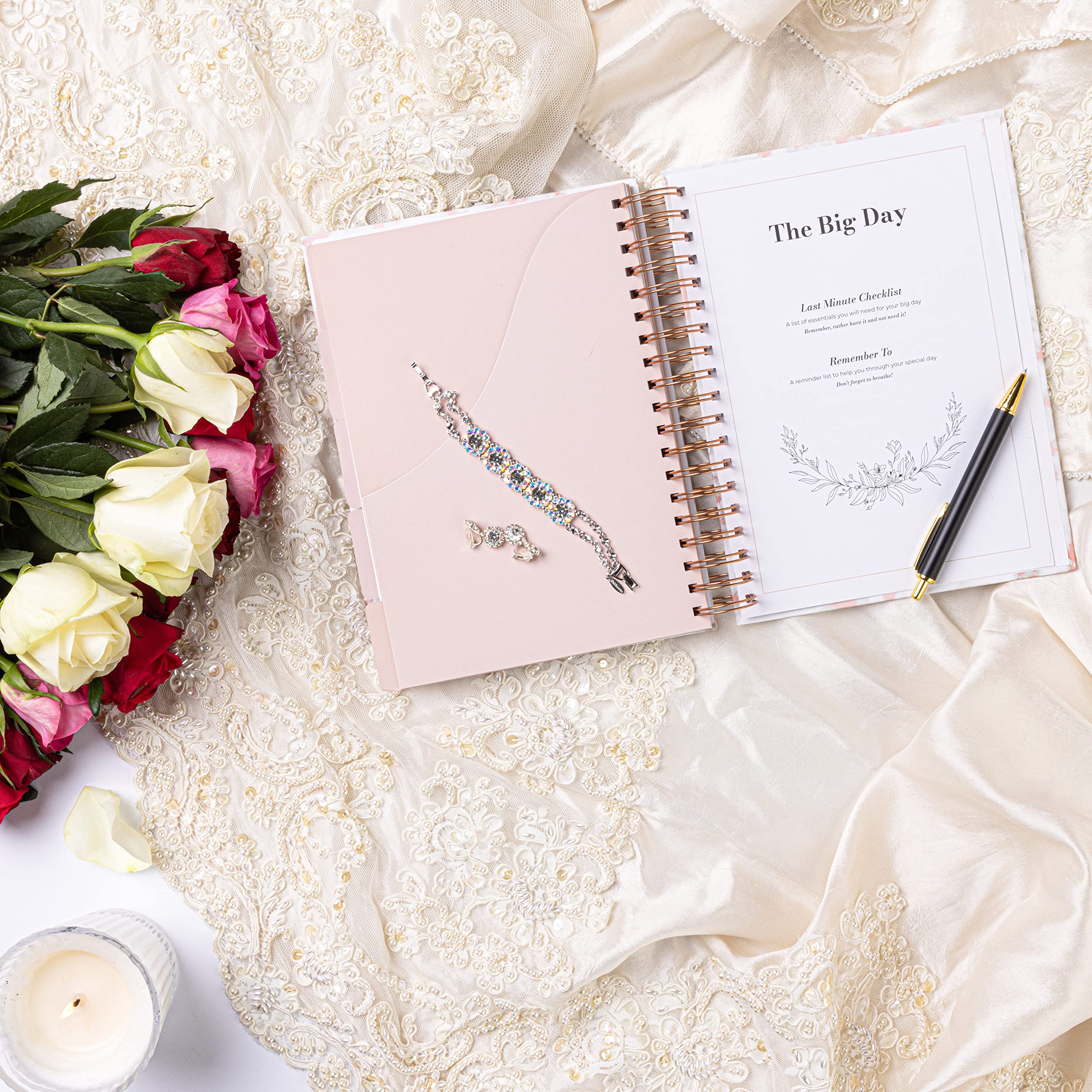 [New] The Complete Wedding Planner Book & Organiser by DayWorks|Rose Gold|