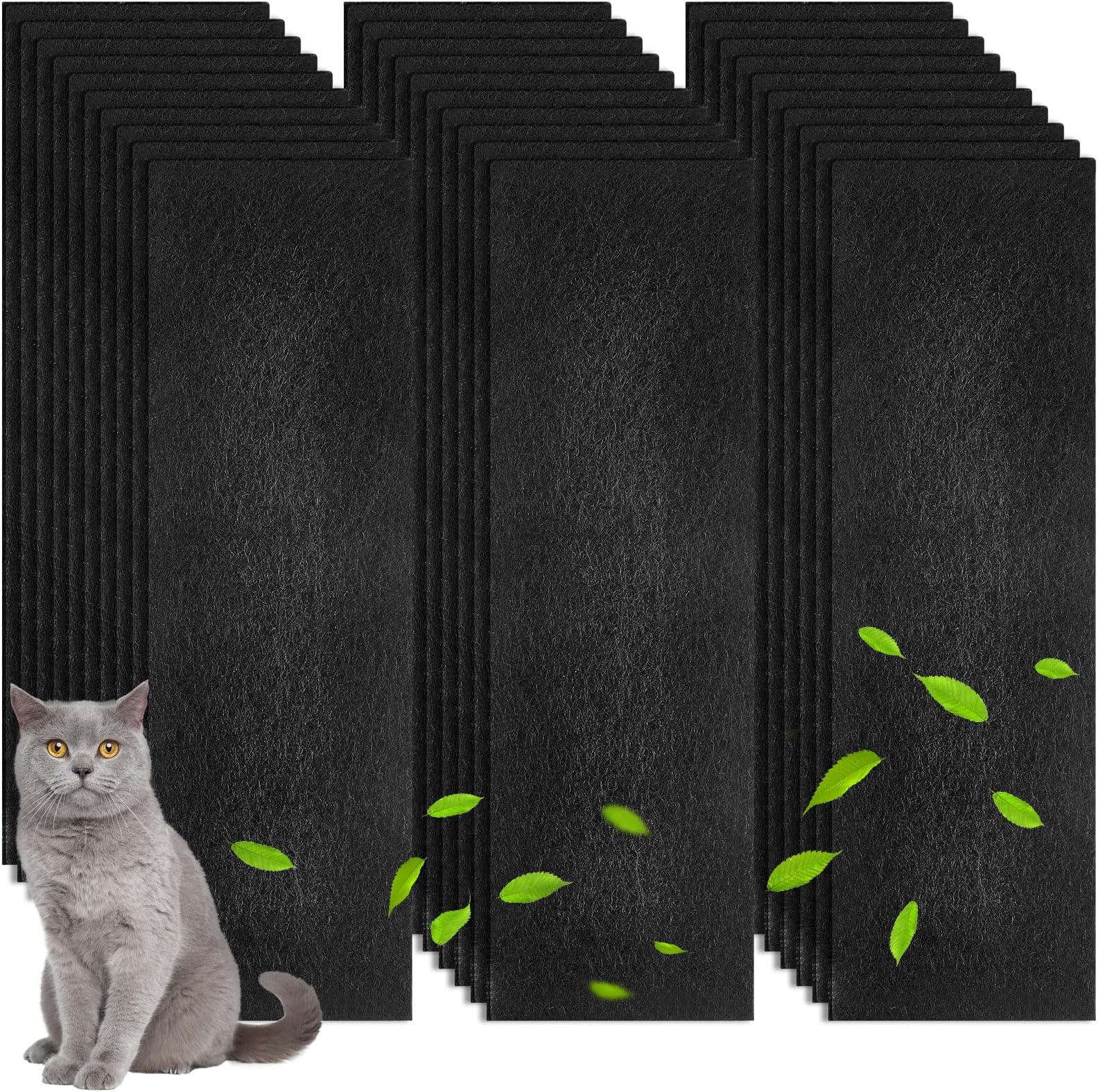 Frienda 30 Pcs Carbon Filter Compatible with LitterRobot