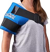 Vista 5 de Envoltura de hielo para hombros de gel suave (color azul)