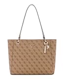 Noelle II Tote&comma; Latte Logo