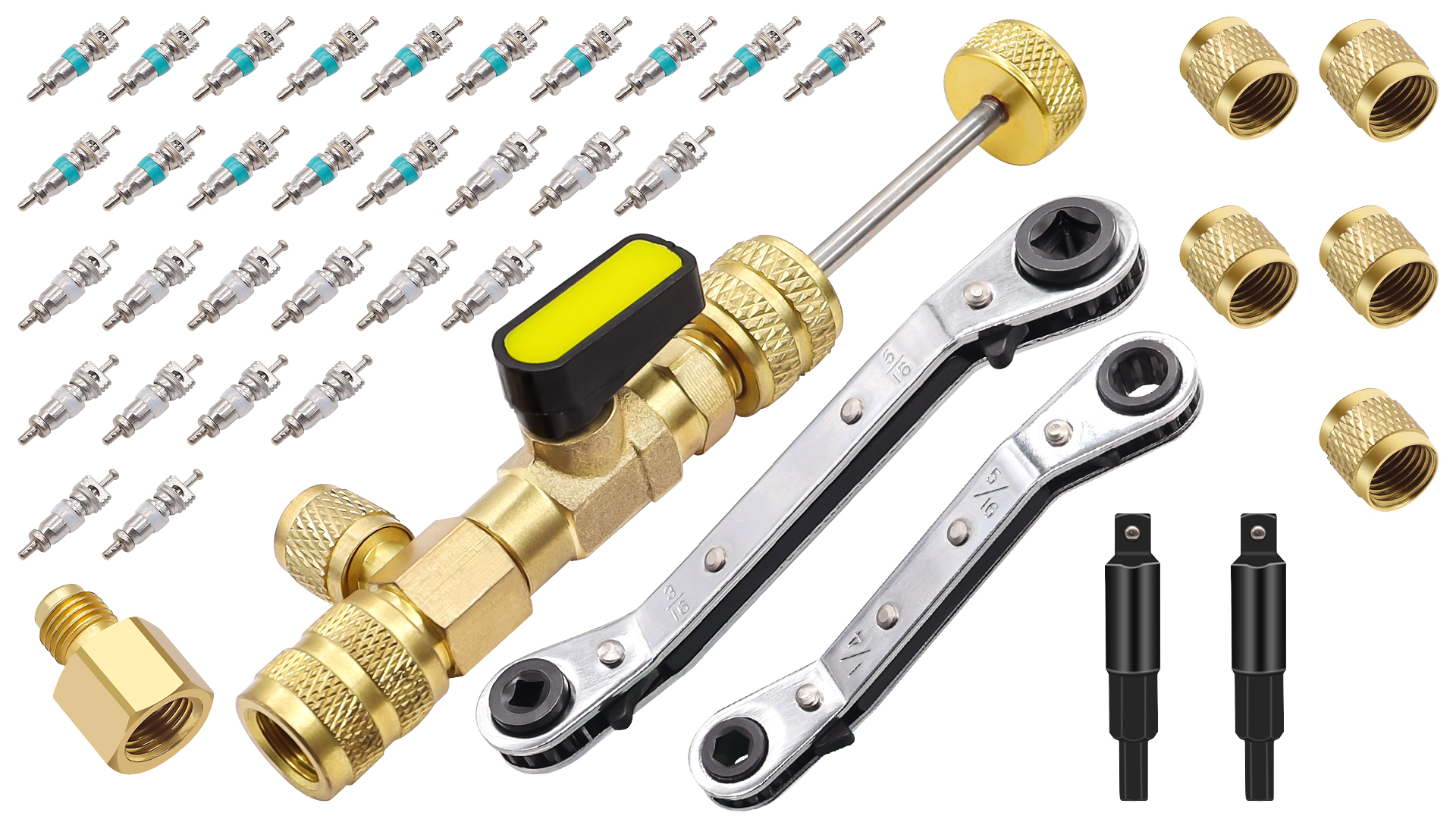 Herramienta Kit Remover Núcleo Válvula HVAC TWTADE miniatura 7